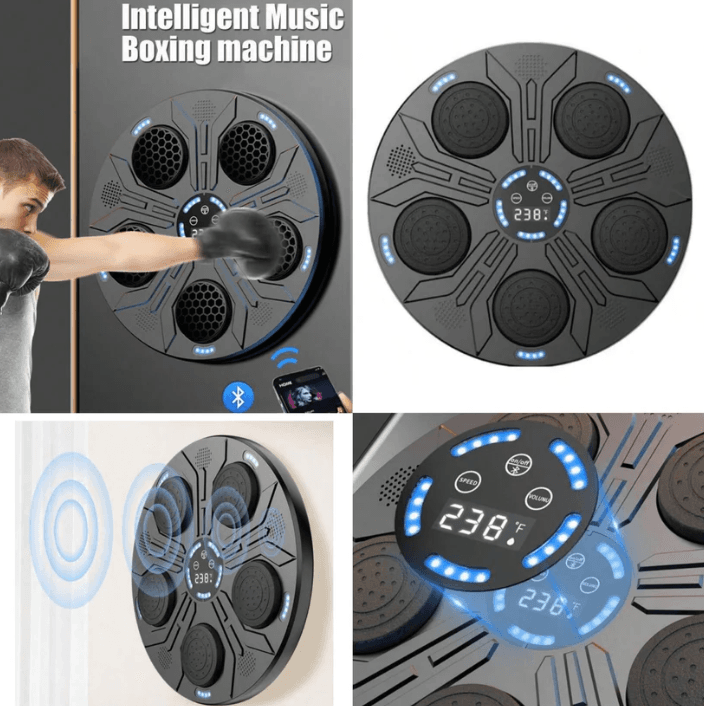 کیسه بوکس هوشند دیواری موزیکال Intellegent Music Boxing Target — تصویر ۲
