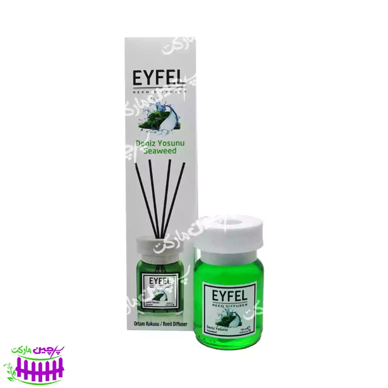 اسانس خوشبو کننده هوا رایحه جلبک دریایی ۱۲۰ میل ایفل – eyfel
