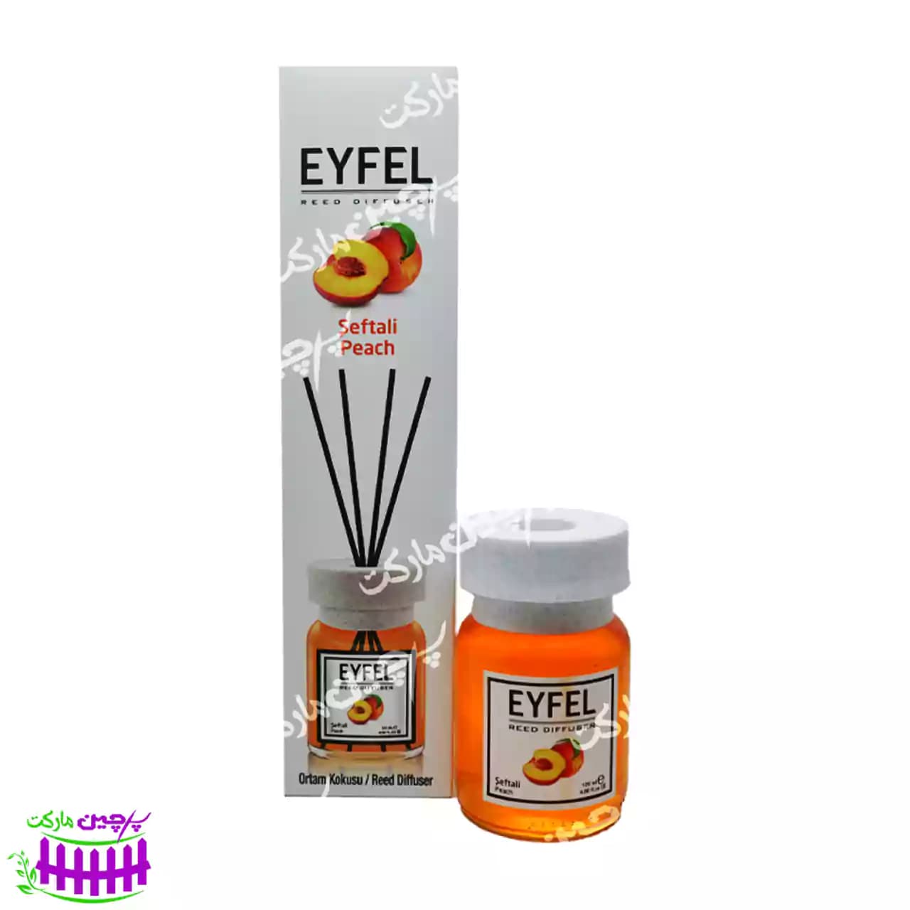 اسانس خوشبو کننده هوا رایحه هلو ۱۲۰ میل ایفل – eyfel