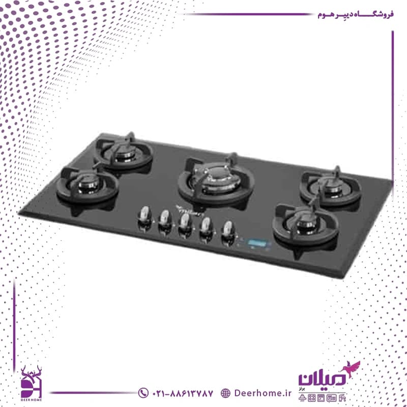 گاز رو میزی میلان G83T