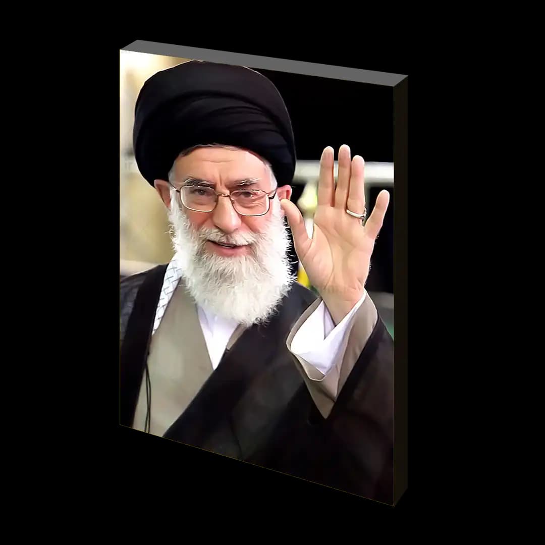 تابلو شاسی سلام رهبری شهید مدل 2V67