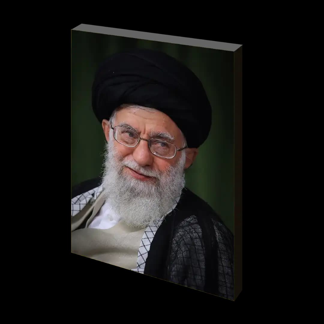 تابلو رهبرم شهید سید علی خامنه ای مدل 2V17