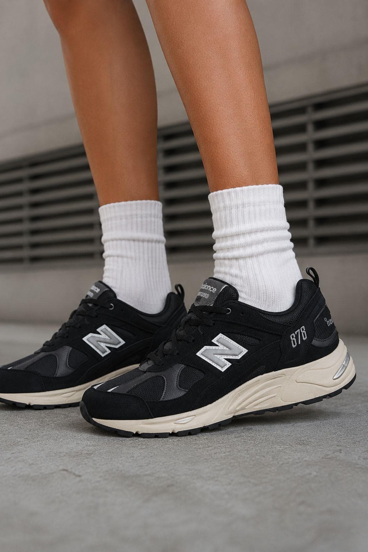 کفش اسنیکر نیو بالانس زنانه فلز مشکی Authentic راسته Classical/کلاسیک | New Balance TYCFDE0KCN169927086510015 TR