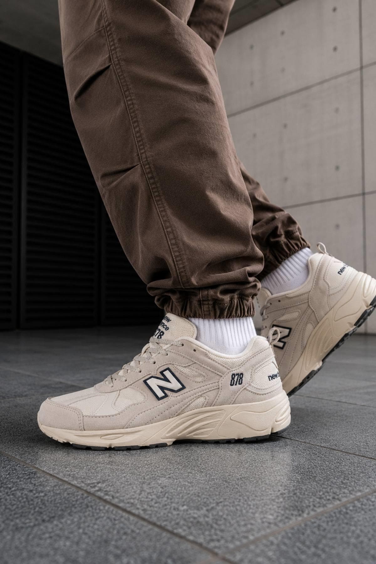 کفش اسنیکر نیو بالانس زنانه فلز بژ Authentic راسته Classical/کلاسیک | New Balance TYCFDE0KCN169927086510015 TR