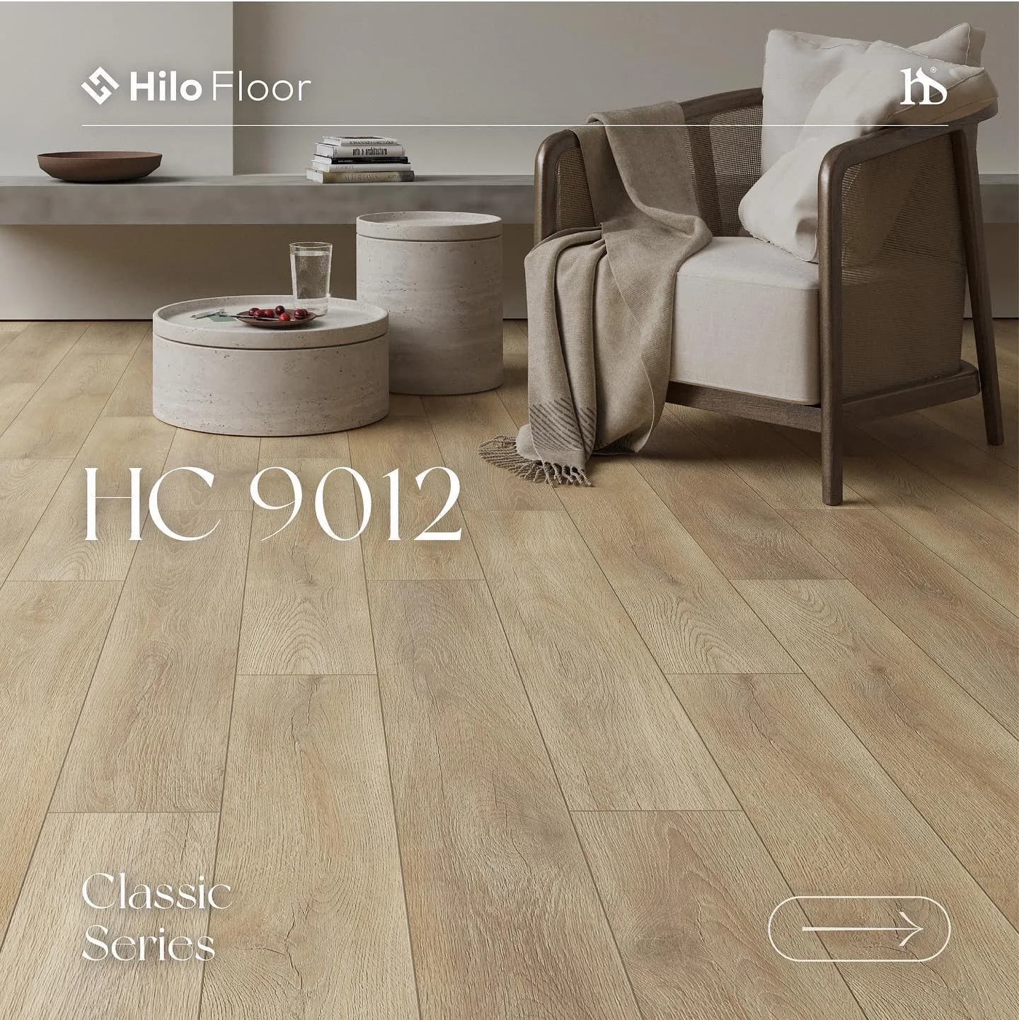 لمینت هیلو فلور | کد HC-9012 — تصویر ۵