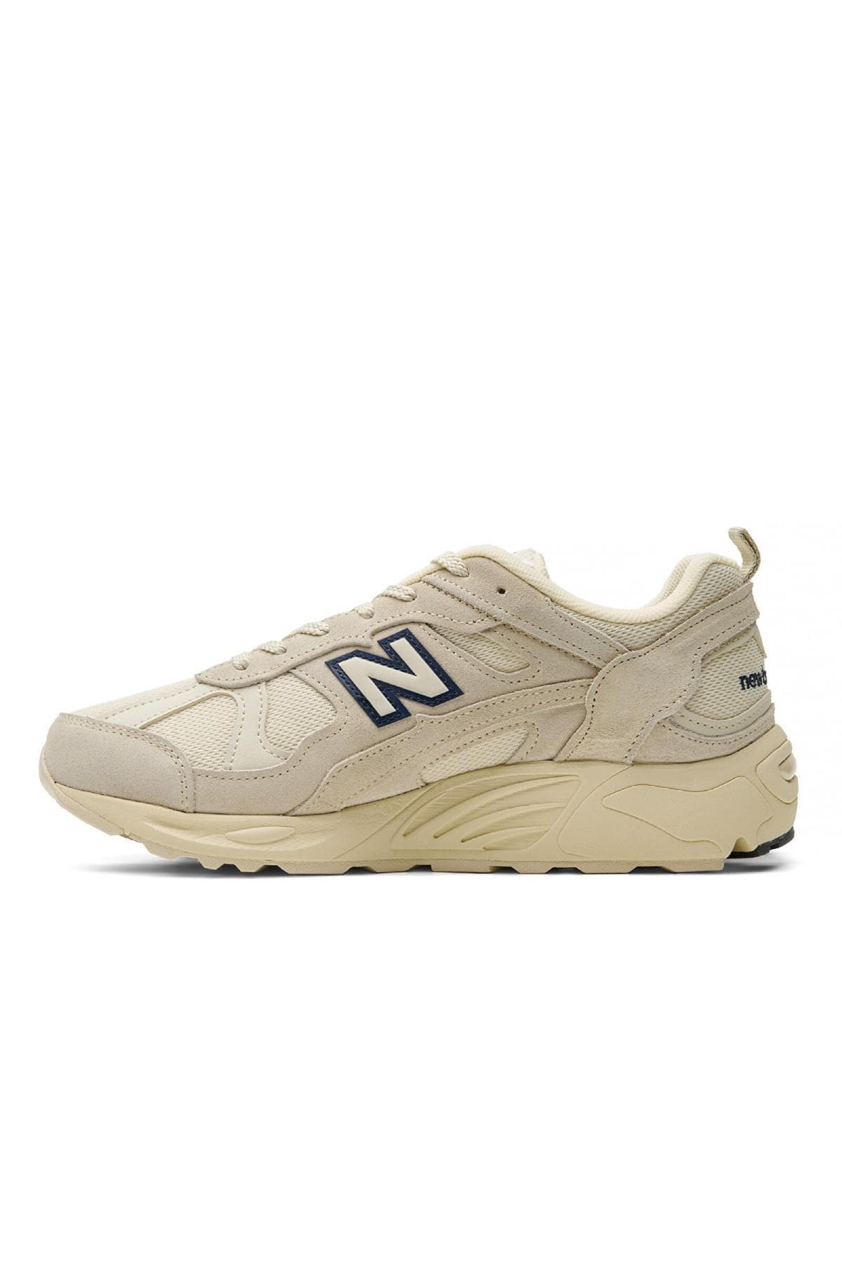کفش اسنیکر نیو بالانس زنانه منسوجات بژ بیسیک راسته کژوال/روزمره | New Balance MR530SGC ID — تصویر ۳