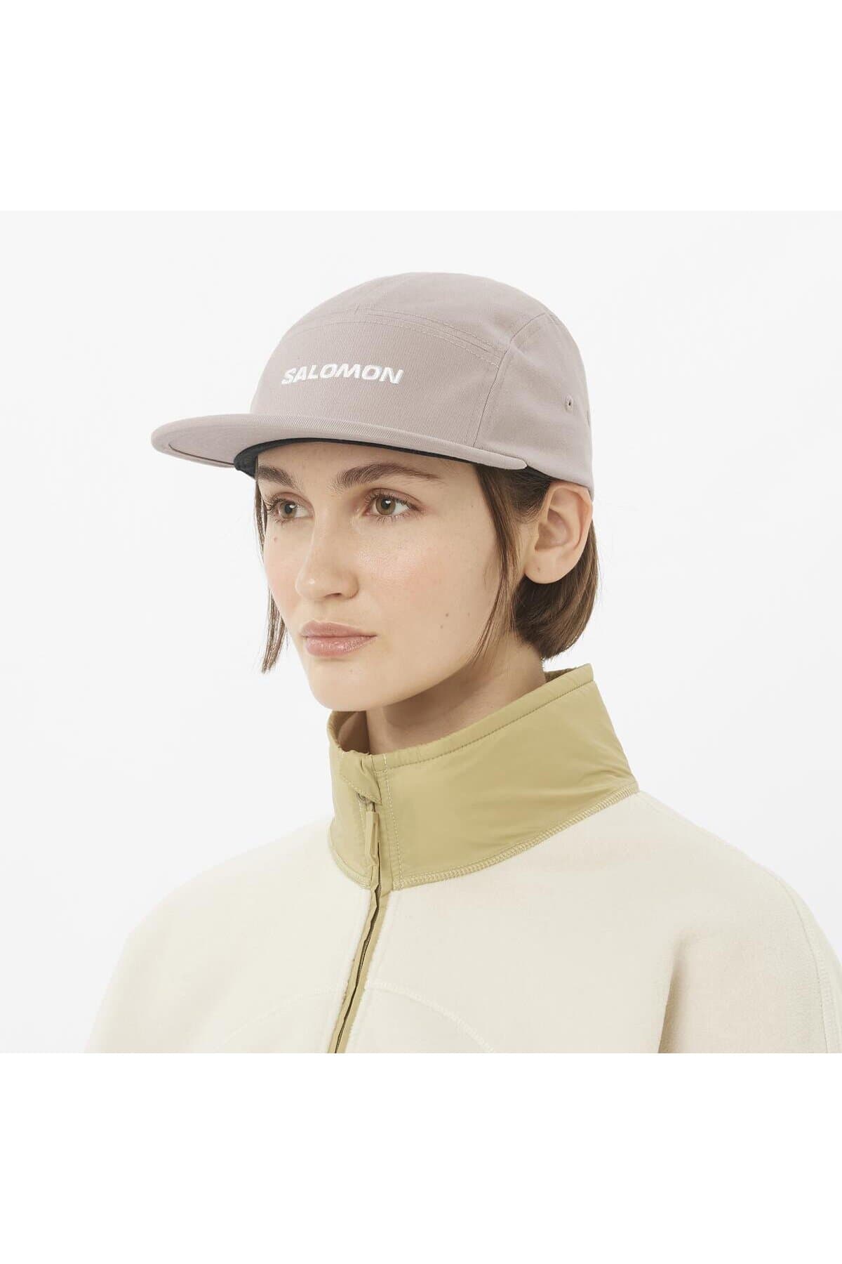 کلاه لبه دار سالومون زنانه پنبه ای بژ | Salomon LC2681900 CN — تصویر ۴