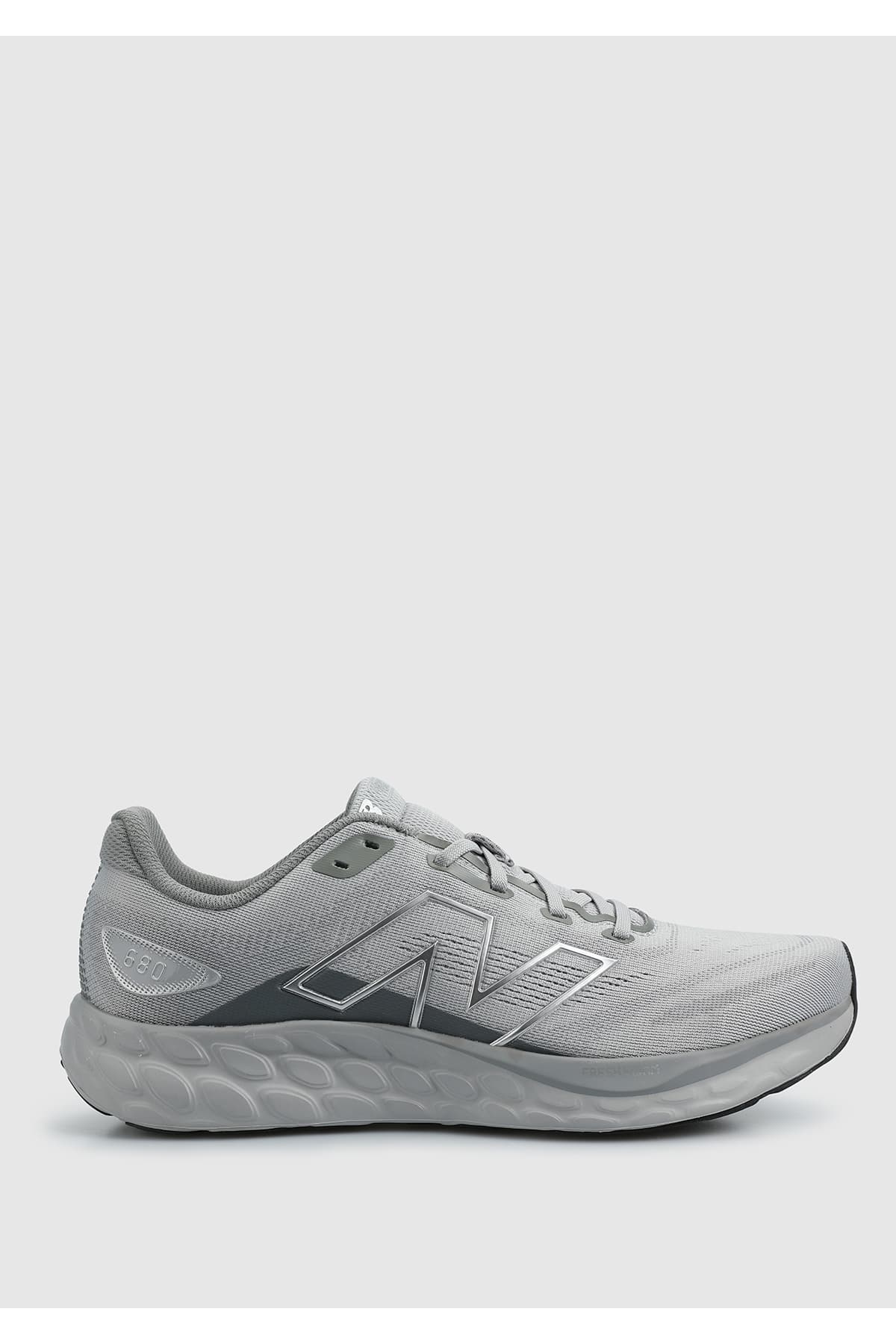 کفش اسنیکر نیو بالانس مردانه منسوجات خاکستری راسته اسپرت | New Balance M680RG8 VN