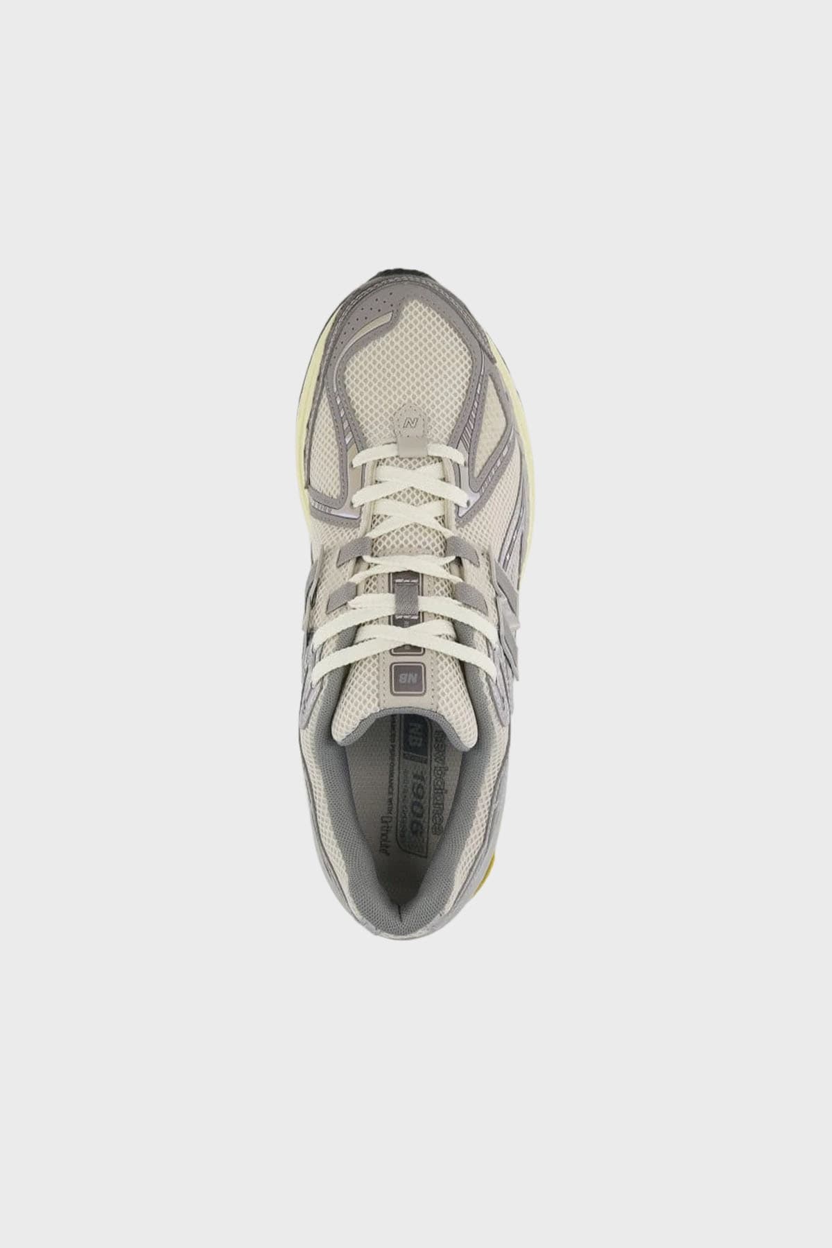 کفش اسنیکر نیو بالانس مردانه چرم خاکستری بیسیک راسته اسپرت | New Balance M1906RRD VN — تصویر ۶