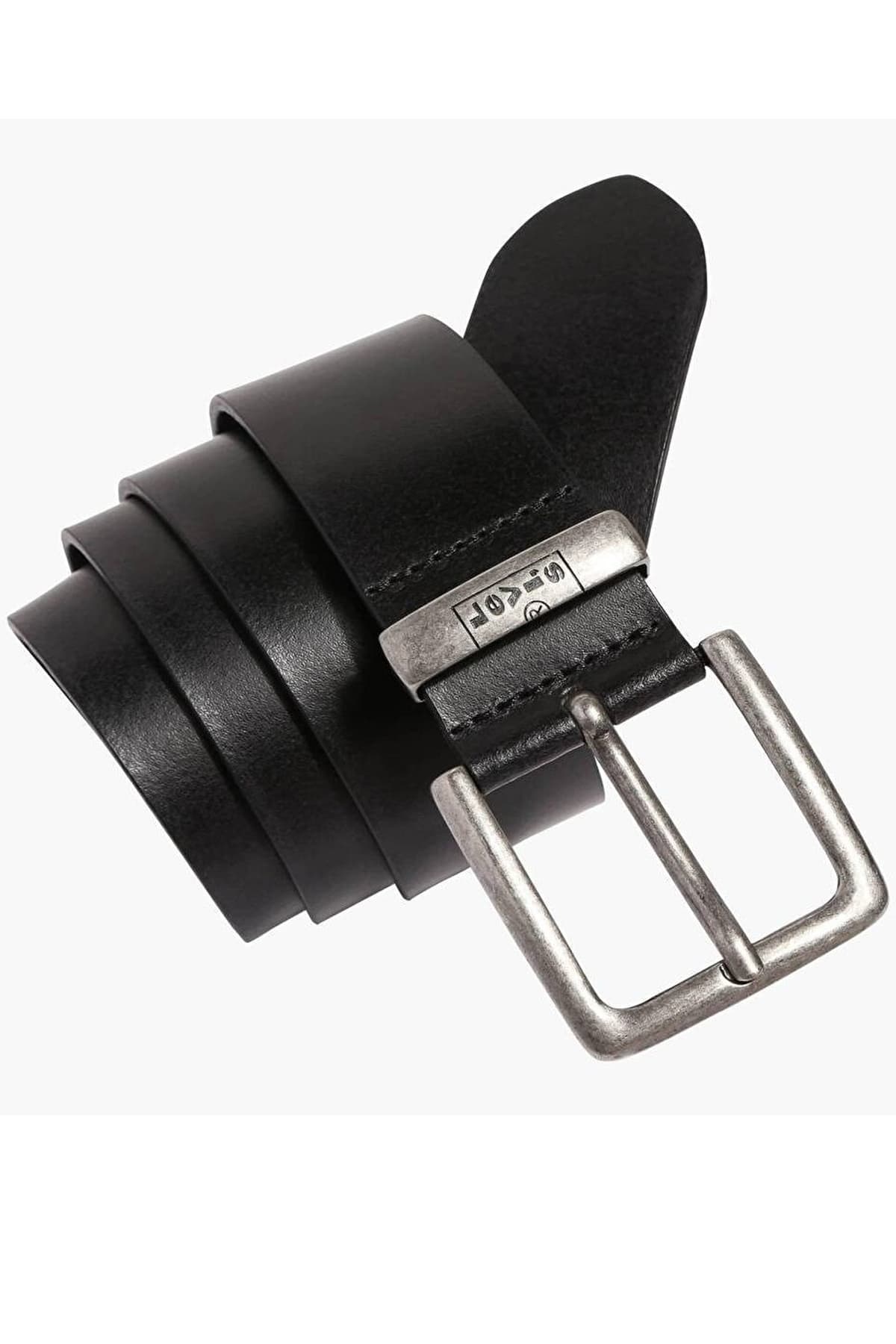 کمربند لیوایز مردانه چرم اصل مشکی | Levi’s 38016-0024 TK — تصویر ۲