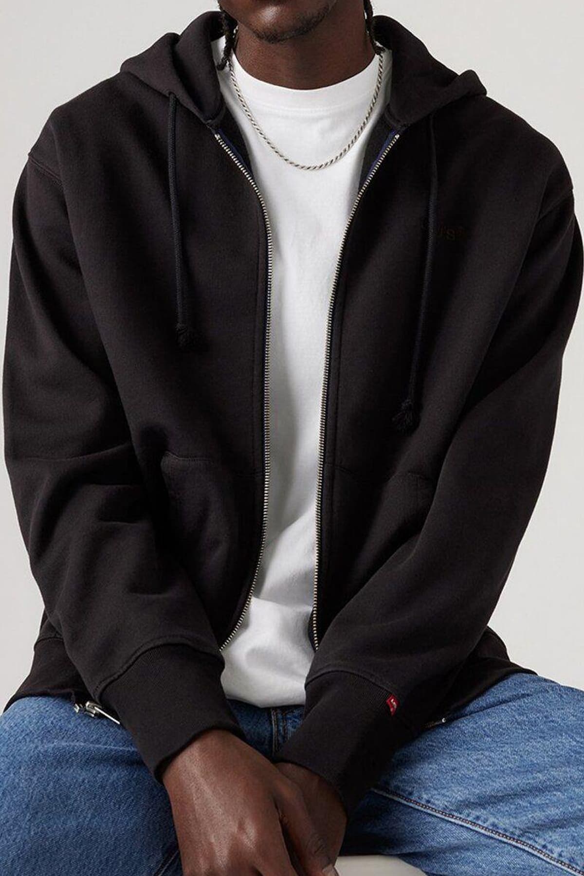 سویشرت لیوایز مردانه پاموک مشکی راسته Relaxed/ریلکس Relaxed/ریلکس کژوال/روزمره | Levi’s TYCC9D836BE08901884DA9900 TR