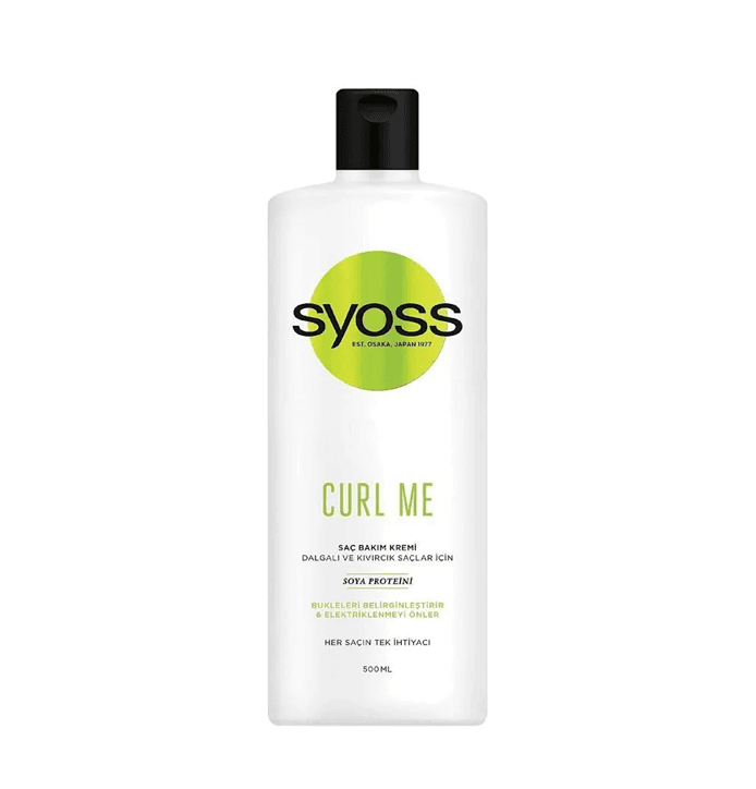 شامپو نرم کننده داخل حمام موهای فر سایوس Syoss Curl me Conditioner اصل