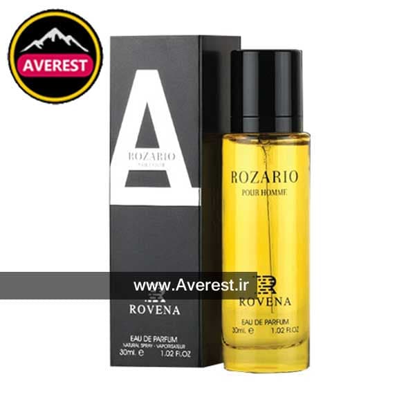 عطر جیبی مردانه روونا مدل رزاریو پور هوم