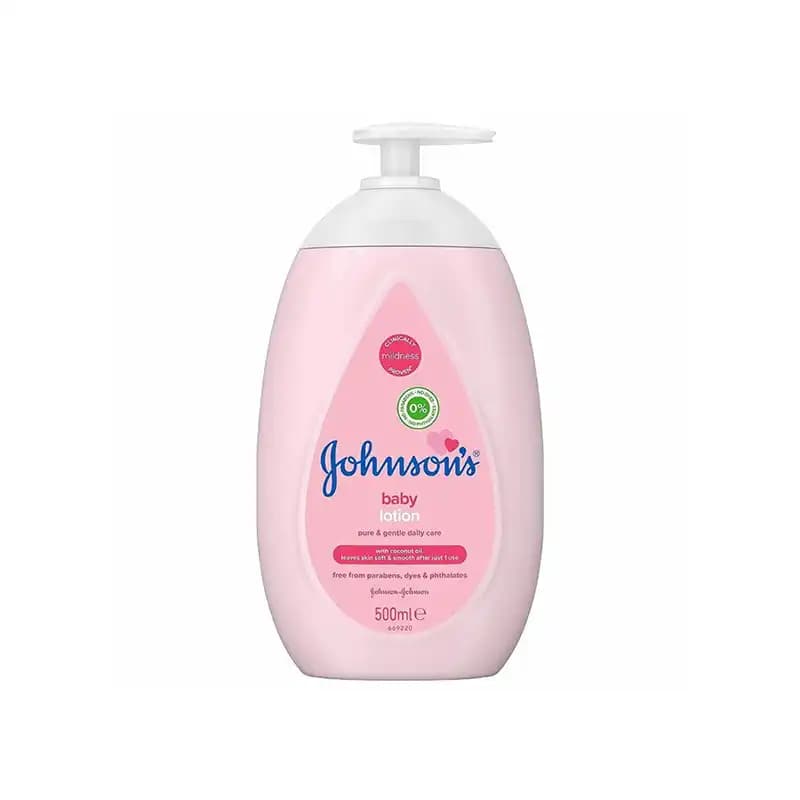 لوسیون بدن جانسون Pure & Gentle حجم 500 میلی لیتر