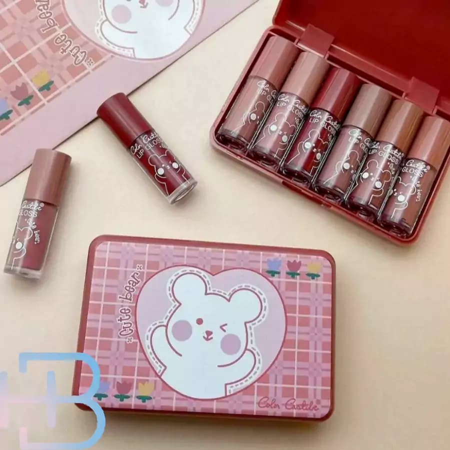 پک رژ CUTE BEAR در شش رنگ