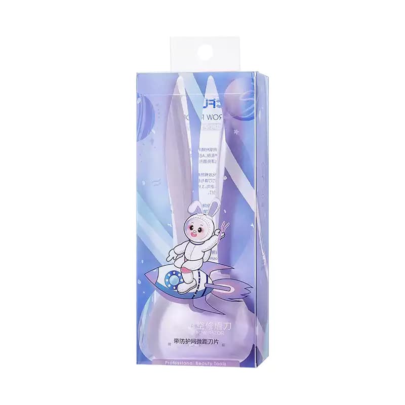 تیغ اصلاح ابرو دوتایی همراه با کیس مدل cute rabbit — تصویر ۲