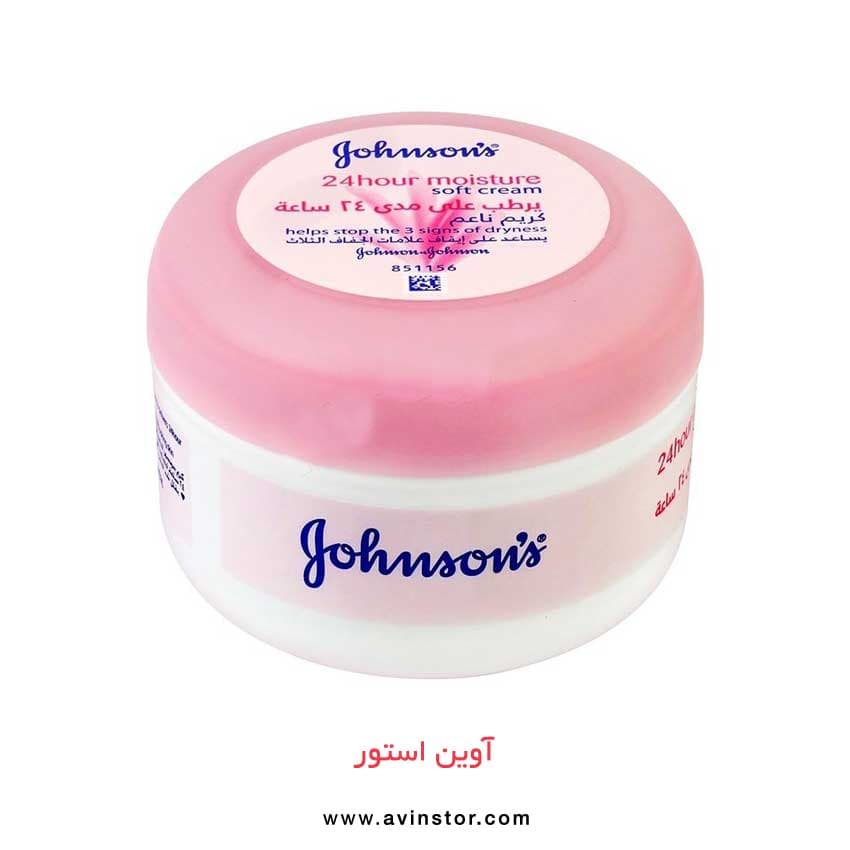 کرم مرطوب کننده دست و صورت جانسون JOHNSON’S