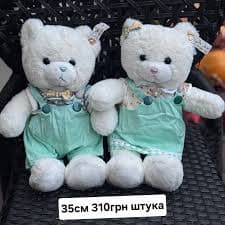 عروسک ست طرح خرس مدل MDSS-AT0979 ارتفاع 30 سانتی متر — تصویر ۲