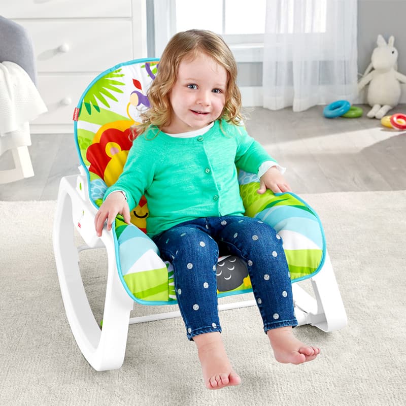گهواره نوزاد فیشر پرایس مدل Infant Toddler Rocker کد GDP94 — تصویر ۴