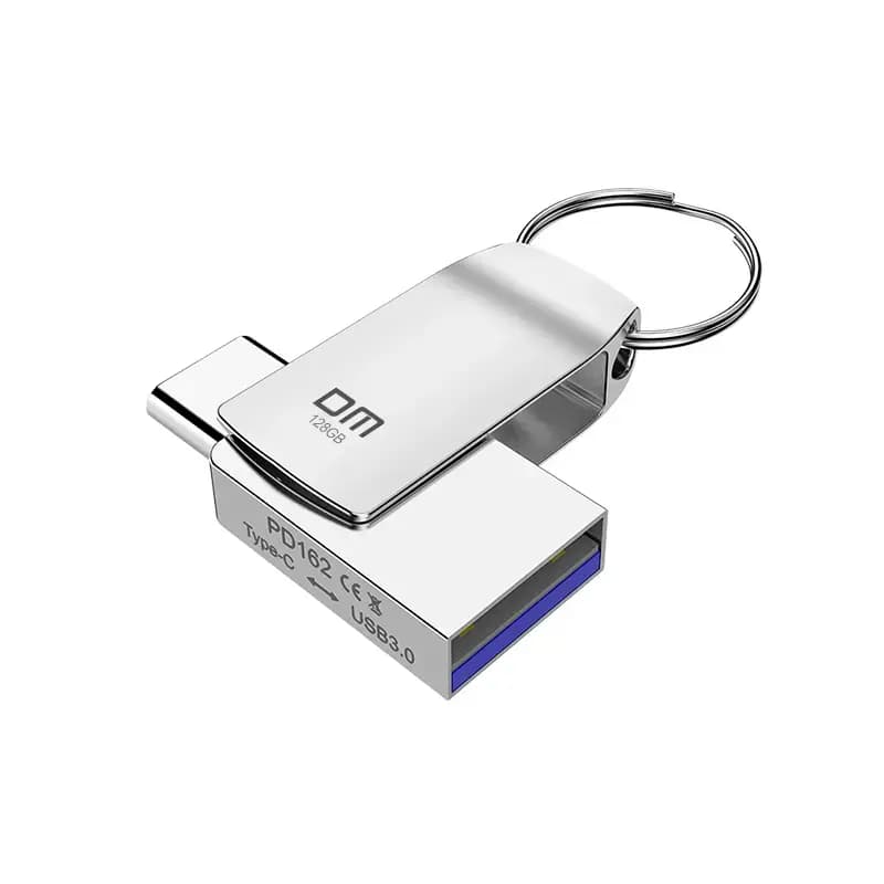 فلش مموری تایپ سی 128گیگ DM PD162 USB 3.0