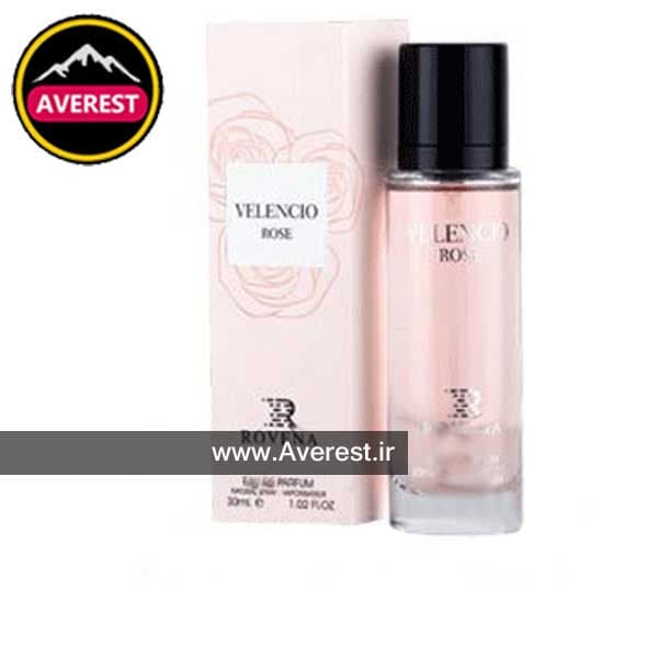 عطر 30 میل روونا مدل ولنسیو رز رایحه والنتینو والنتینا سه گل