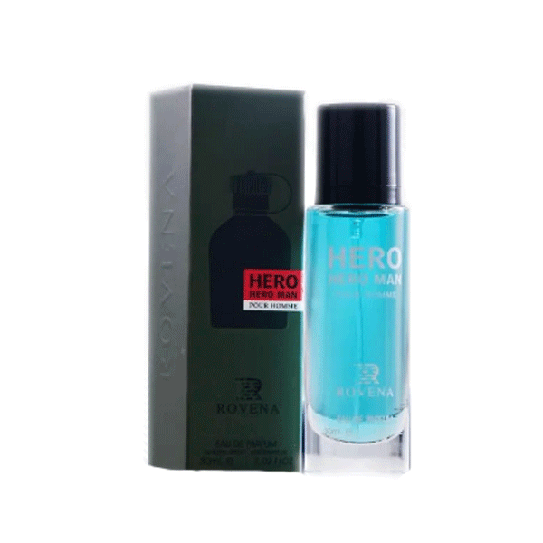 عطر 30 میل روونا مدل هیرو من پور هوم رایحه هوگو سبز — تصویر ۲