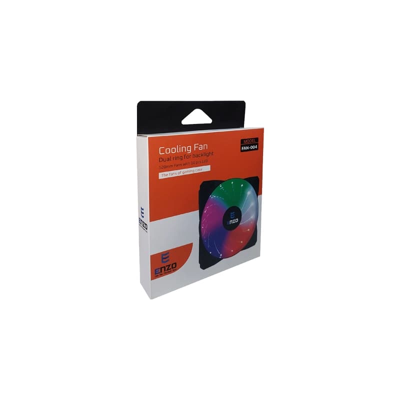 فن کیس گیمینگ 12*12 ENZO FAN-004 — تصویر ۵