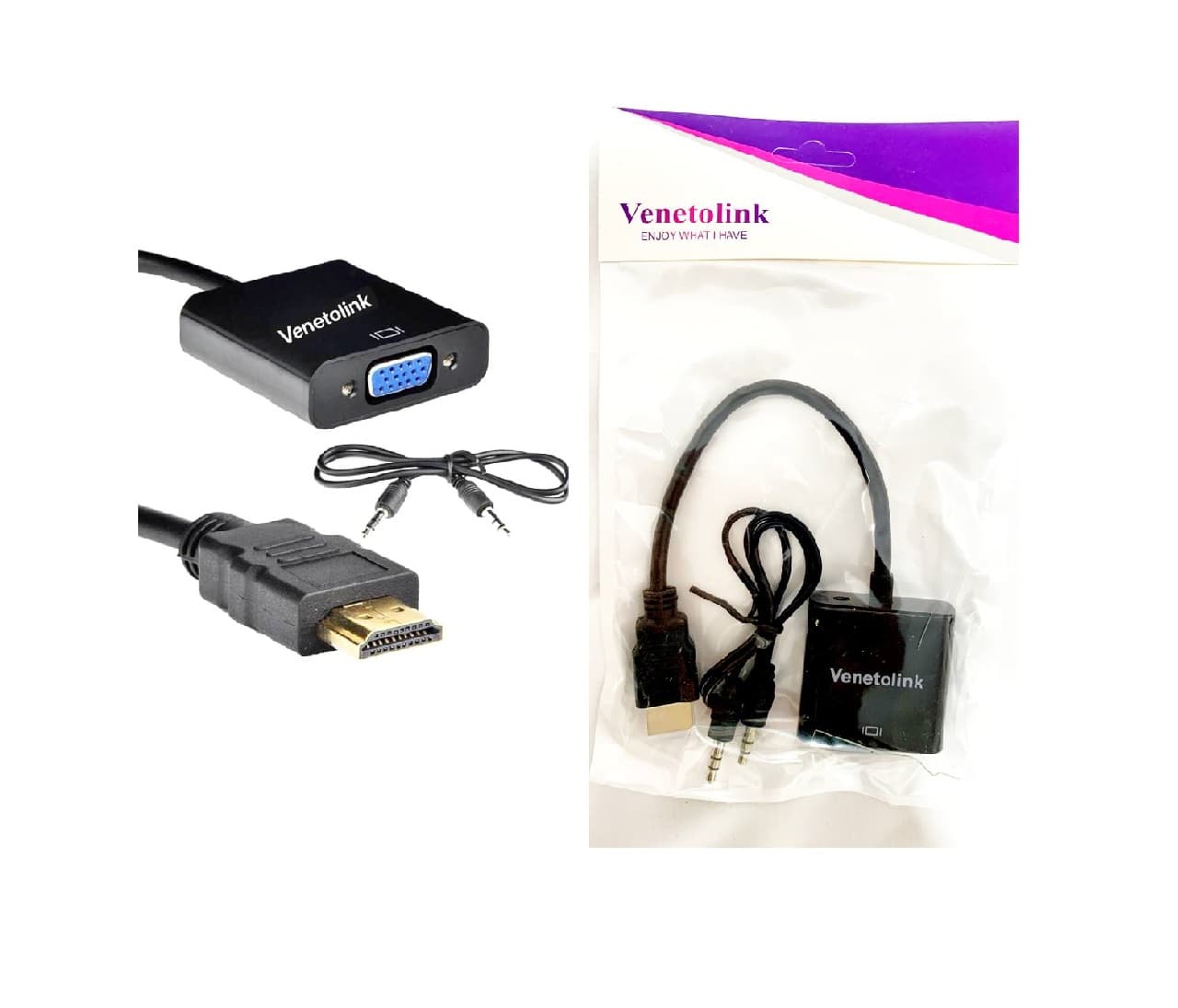 تبديل VENETOLINK HDMI TO VGA با صدا