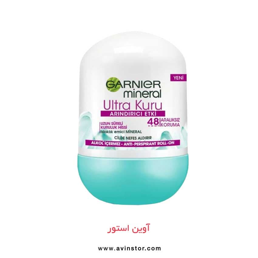 رول ضد تعریق زنانه گارنیر مدل Ultra Kuru Mg