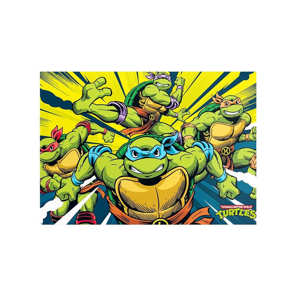 متال پوستر پیکد طرح Teenage Mutant Ninja Turtles لاکپشت های نینجا کد PCD-MB1078