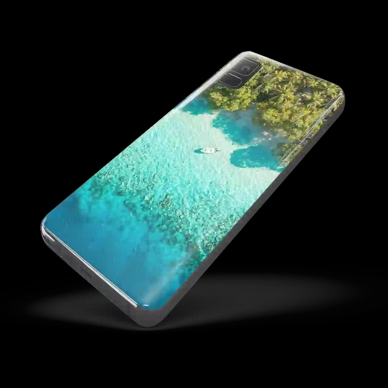 قاب گوشی طبیعت سبز مدل T30 — تصویر ۲