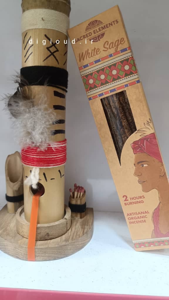 عود ارگانیک وایت سیج (White Sage) هم HEM