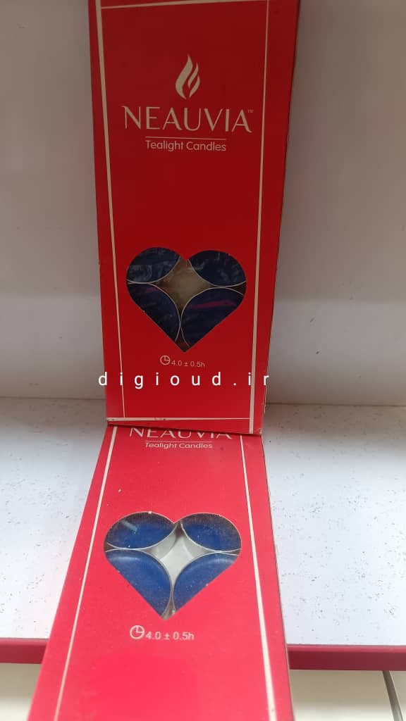 شمع وارمر ۴ ساعته ۱۰ عددی آبی