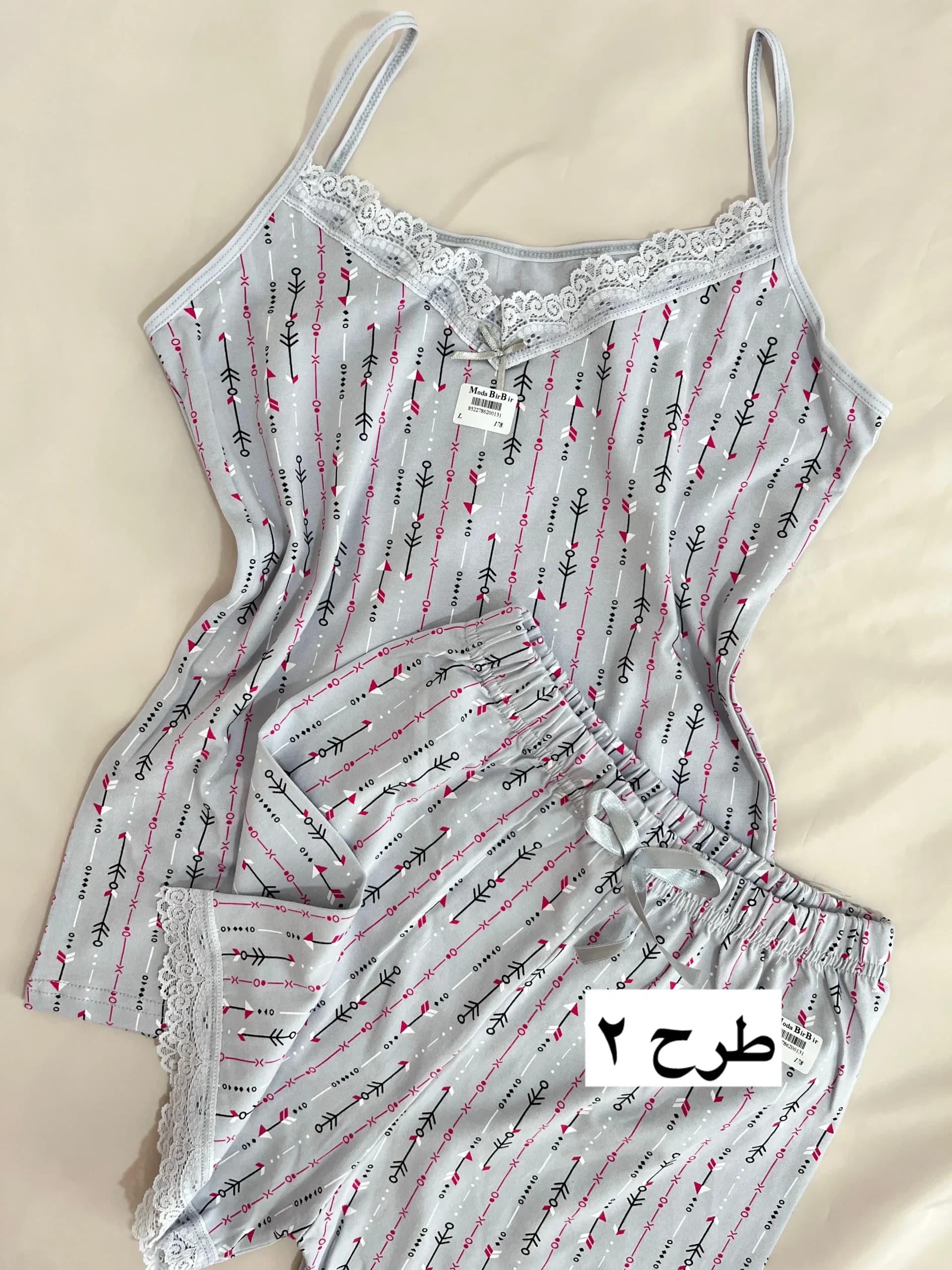 ست تاپ و شورتک سایز L — تصویر ۲