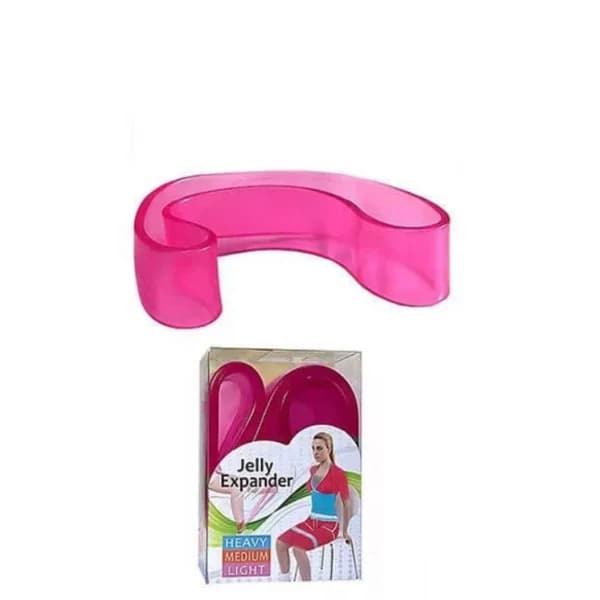 کش مینی لوپ ژله ای صورتی مدل Jelly Expander 1043-L