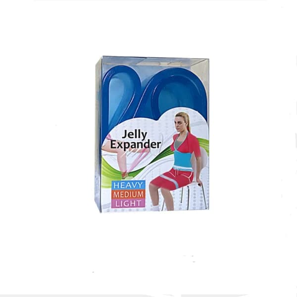 کش مینی لوپ ژله ای آبی مدل Jelly Expander 1043-H — تصویر ۲
