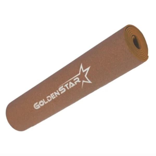 مت یوگا چوب پنبه ای GOLDEN STAR — تصویر ۳