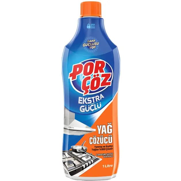 گاز پاک کن قوی و چربی زدای پورچوز اکسترا ۱۰۰۰ میل PorCoz Extra Strong Degrease