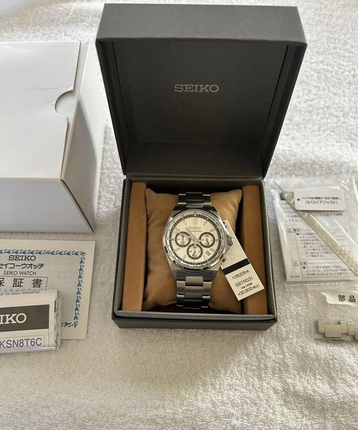ساعت مچی مردانه اصل سیکو (seiko) زیرمجموعه کورنوگراف مدل SBTR031 — تصویر ۲