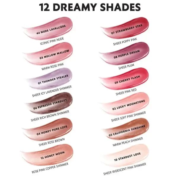 برقلب حجمدهنده YSL Loveshine Candy Glaze و Lip Oil Gloss — تصویر ۳