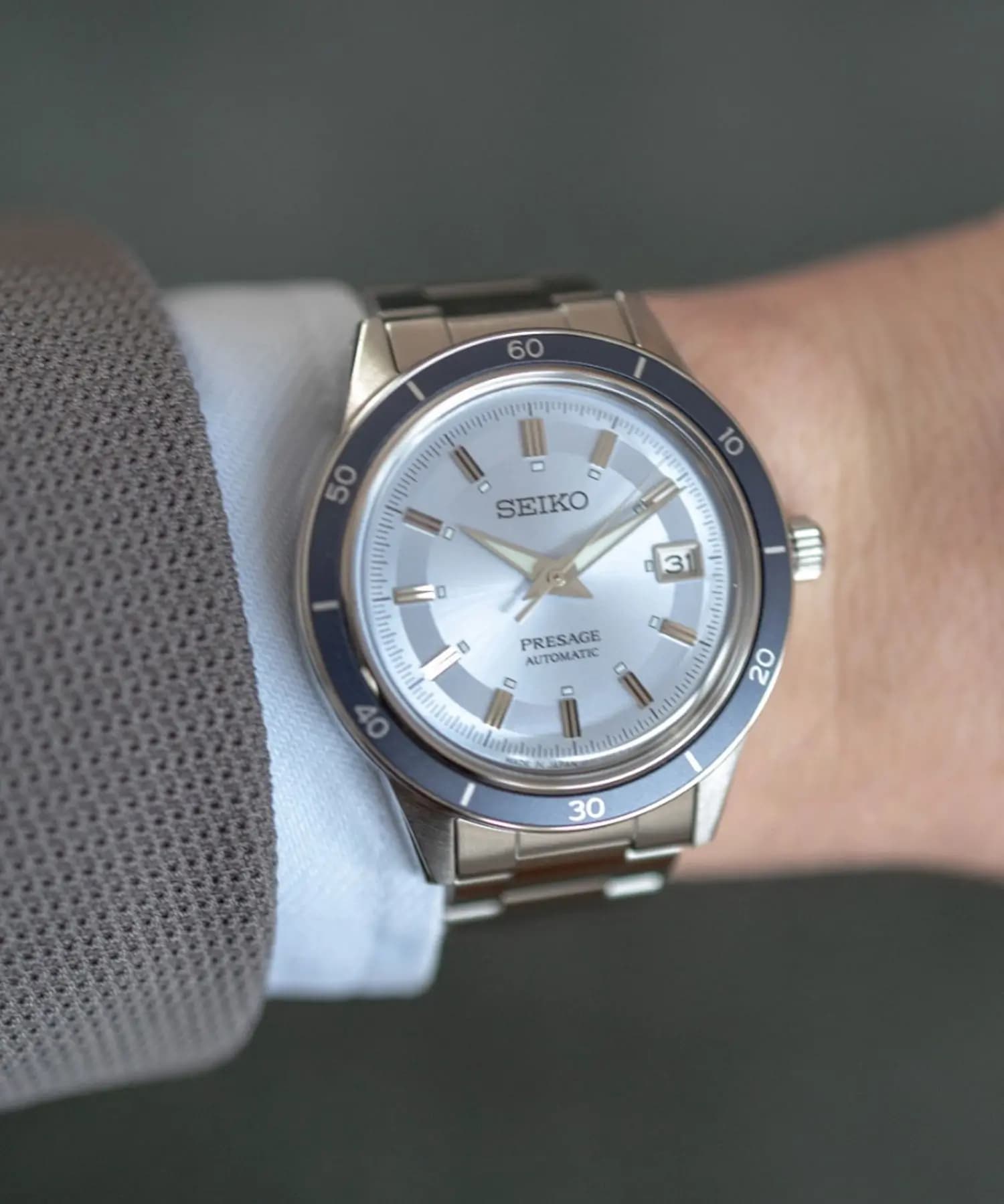ساعت مچی مردانه اصل سیکو (seiko) زیرمجموعه پرسیج مدل SRPL19J1 — تصویر ۲