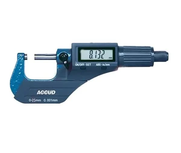 میکرومتر دیجیتال آکاد خارج سنج 25-0 میلی متر (با گارانتی شرکتی) مدل 02-001-312