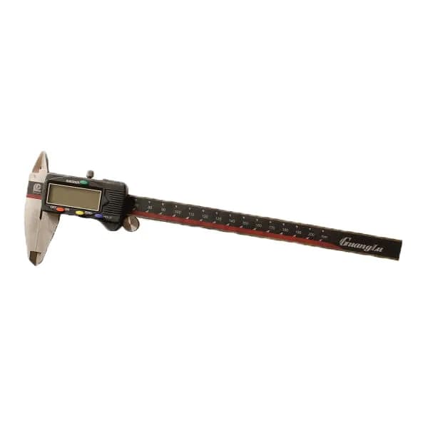 کولیس دیجیتال گوانگلو 20 سانتی متر یونیت پلاستیکی مدل 102-111 B