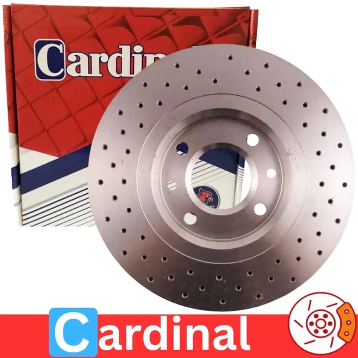 دیسک چرخ جلو دنا سوراخ دار برند کاردینال