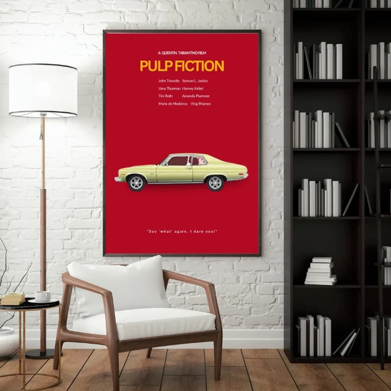 تابلو سینمایی طرح ماشین فیلم Pulp Fiction — تصویر ۳