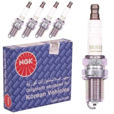 شمع موتور MVM 315 پایه کوتاه نیکلی ان جی کی NGK کد BKR6E-93840