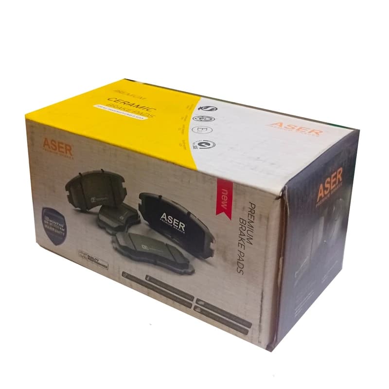 لنت ترمز جلو دوو سیلو تقویت نوع B ایسر (ACER) — تصویر ۲