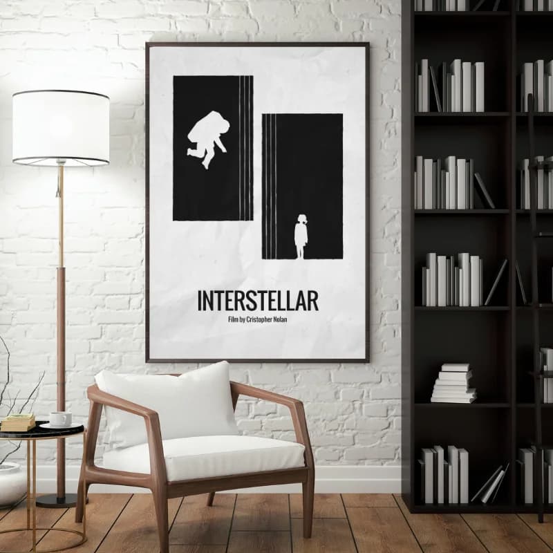تابلو دکوراتیو سینمایی طرح فیلم Interstellar — تصویر ۳