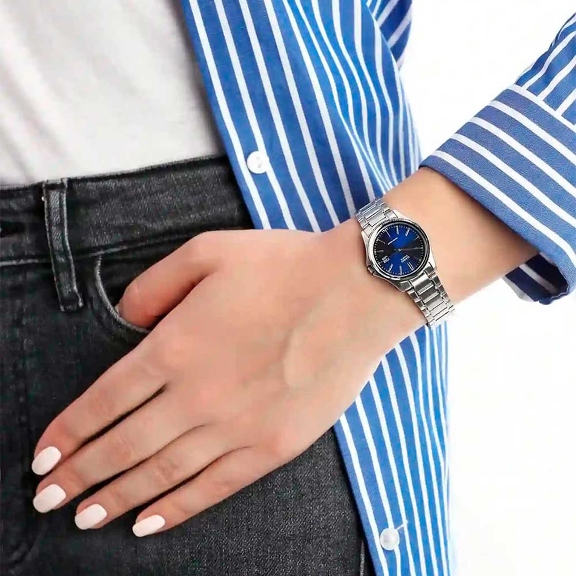 ساعت مچی زنانه کاسیو جنرال Casio General مدل LTP-1183A-2ADF — تصویر ۵
