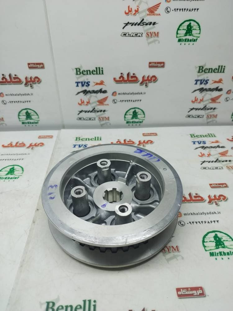 4 چهار شاخ کلاچ (دیسک زیر و رو) موتور پالس ns 150 ان اس و ls 135 ال اس و بوکسر (باکسر) اصلی (4 پیچ)